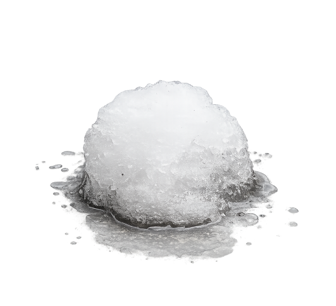 The Last Man on the Moon – snowball illustration